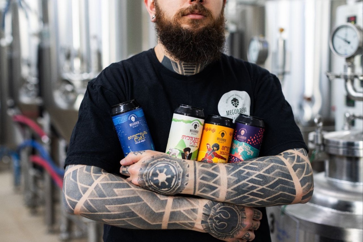 Крафтовое пиво Megobrebi — сорта в банках